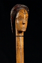 Sceptre cephalomorphe (detail face) - Ovimbundu - Angola 151